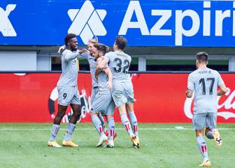 Unai López le da los tres puntos al Athletic en Ipurua