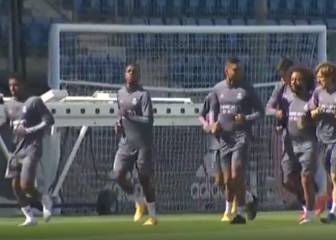 El Madrid vuelve al trabajo tras el polémico triunfo ante el Betis
