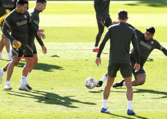 Luis Suárez empieza a asimilar los movimientos defensivos del Cholo