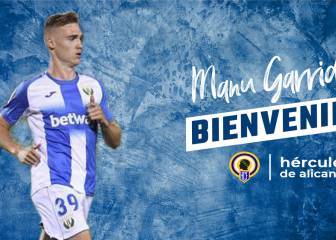 Oficial: Manu Garrido llega al Hércules cedido por el Leganés