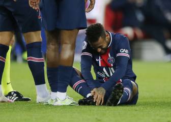 Neymar could be out of Ligue 1 action until 2021