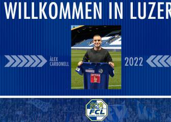El Valencia traspasa a Álex Carbonell al Lucerna