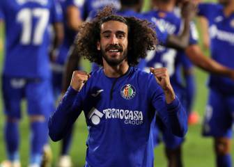 1x1 del Getafe: Obras de arte de Ángel y Cucurella