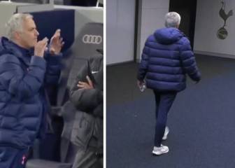 ¡Mou desatado! Fue a buscar al baño a un pupilo en pleno partido y se peleó con Lampard