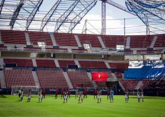 Osasuna diseña un plan por si el Covid le impiediera jugar y entrenar en Navarra