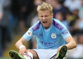 Zinchenko es una posibilidad para el lateral izquierdo