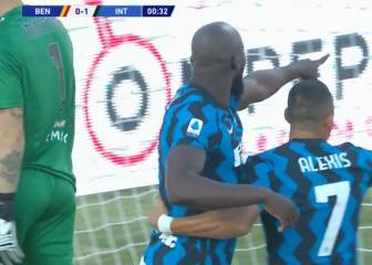 Participa Alexis: el golazo del Inter ... ¡a los 28 segundos!