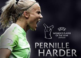 Pernille Harder, mejor jugadora y delantera del año para la UEFA