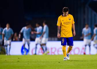 A Messi se le atraganta Balaídos