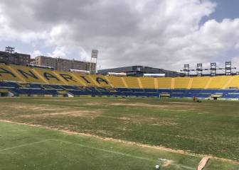 ¿Cómo estará el césped del Estadio de Gran Canaria ante el Logroñés?