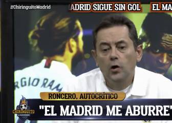 Roncero explota contra el unocerismo del Madrid: 