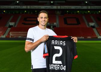 Arias se siente más cómodo en el Leverkusen: 