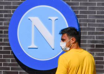 El coronavirus llega al Nápoles: dos contagiados