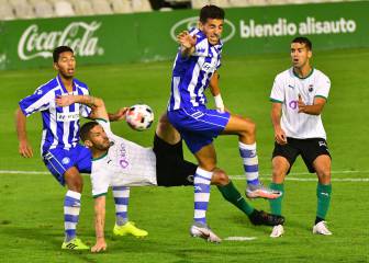 El Racing deja más dudas que certezas frente al Alavés B