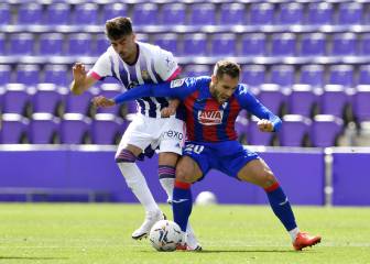 El 1x1 del Pucela contra el Eibar: Con Kike y Toni no basta