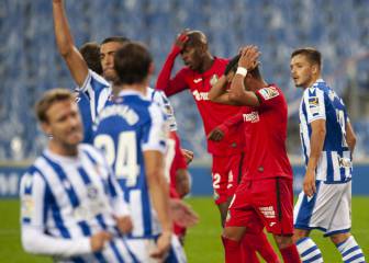 Aprobados y suspensos del Getafe: Olivera y Etxeita firman el naufragio general