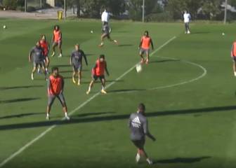 El Real Madrid ensaya los tiros a puerta y la presión antes de visitar al Levante