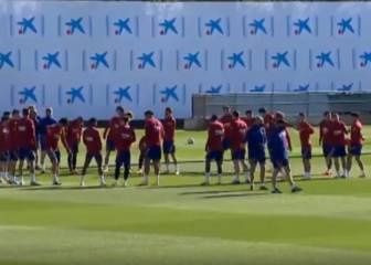 El Barcelona se pone a punto para recibir al Sevilla