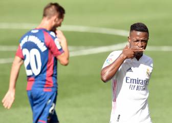 Levante - Real Madrid: Todos los goles y el fuera de juego de Ramos