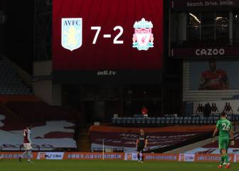 El Aston Villa humilla a un Liverpool irreconocible