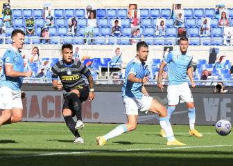 Lazio e Inter igualan a goles y a expulsados