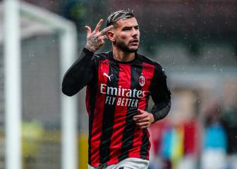 Theo se luce en el Milan colíder