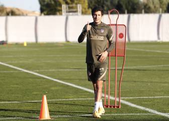 Giménez ya trabaja con el grupo tras superar el coronavirus