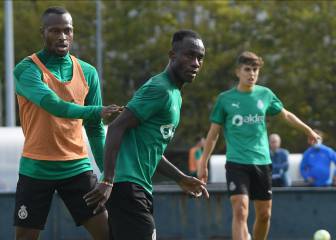 Cedric y Nana llegan en forma y ya entrenan con el grupo
