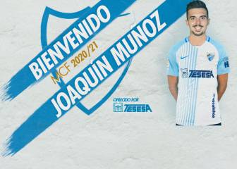 Joaquín Muñoz completa la plantilla del Málaga