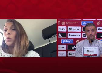 Luis Enrique y la ruedas de prensa en tiempos de Covid: 