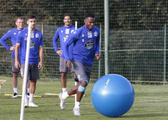 Uche, Rolan y Borja Galán, los tres inéditos de la pretemporada