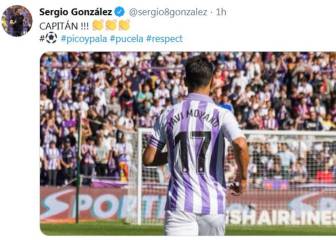 Sergio se rinde a Javi Moyano