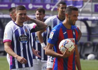 El Valladolid recibió siete goles con cuatro parejas de centrales
