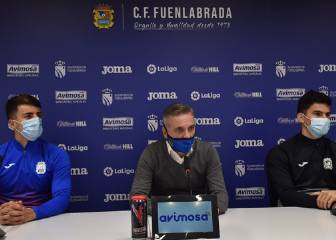 Aguado y Belman, presentados e ilusionados en el Fuenlabrada