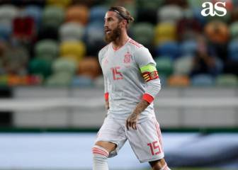 Ramos supera a Casillas y ya es el jugador con más minutos con España