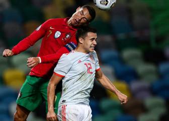 Reguilón sufre un fuerte golpe y es duda ante Suiza el sábado