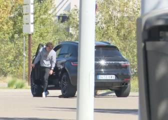 Odriozola y su curioso percance con el coche en Valdebebas