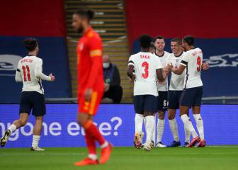Inglaterra baila a Gales antes de jugársela con Bélgica