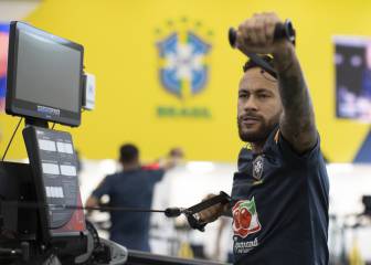Neymar, duda para el debut de Brasil en las eliminatorias