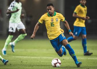 Renan Lodi, el nuevo dueño de la banda izquierda de Brasil