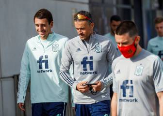 Oyarzabal vuelve con el grupo; Reguilón, en el gimnasio