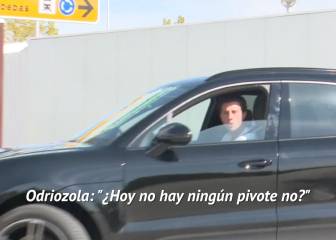 Odriozola, de cachondeo tras el percance de ayer con el coche: 