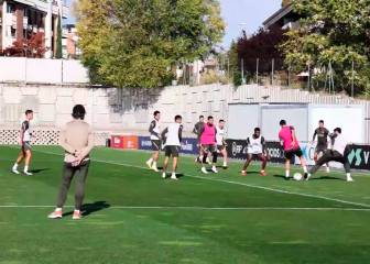 El Atlético se sigue entrenando ya sin Thomas