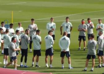 La Selección vuelve a entrenarse con la novedad de Oyarzabal