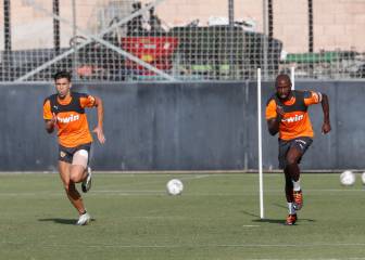 Gabriel y Mangala aprietan para llegar al derbi contra el Villarreal