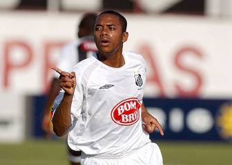 Robinho vuelve al Santos y cobrará 1,50 euros al mes