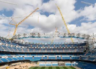 Continúan las obras de remodelación del Bernabéu