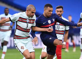 Pepe hizo diminuto a Mbappé