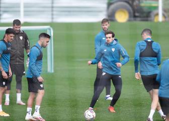 Lezama: Garitano, pendiente de Yeray