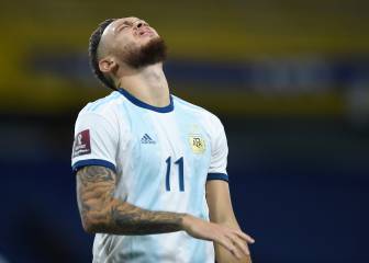 Ocampos deja con Messi otra prueba de su intenso carácter